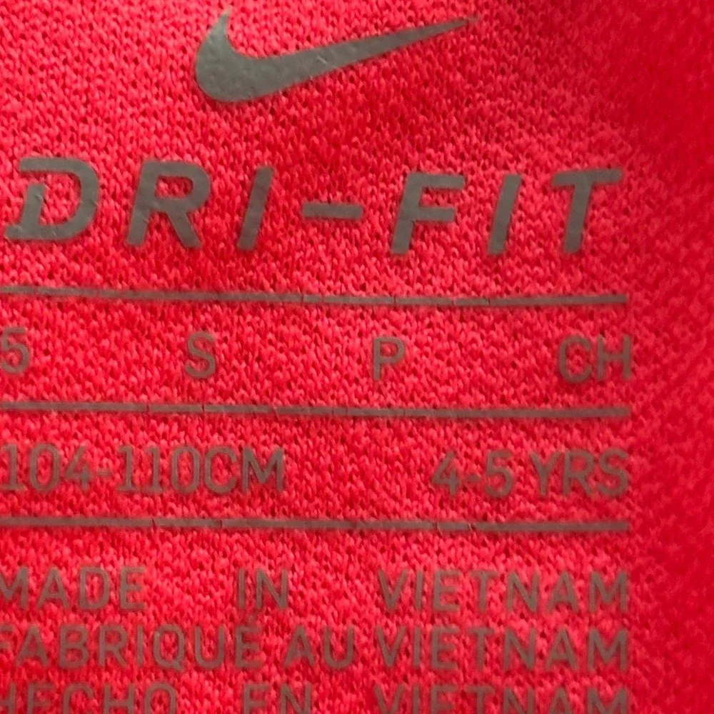 Nike Kids Dri-FIT Running Shorts Neon Pink White Mesh Trim Girls Size Small 4-5
